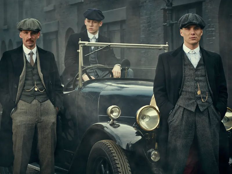 Trang phục phong cách Gangster trong bộ phim Peaky Blinder