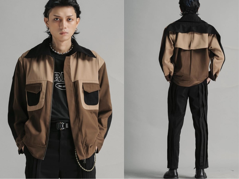 Áo khoác bomber jacket local brand T-Redx