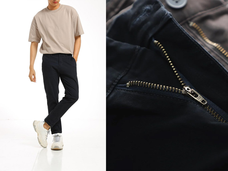 Quần chinos nam đẹp dáng Slim Fit Icondenim