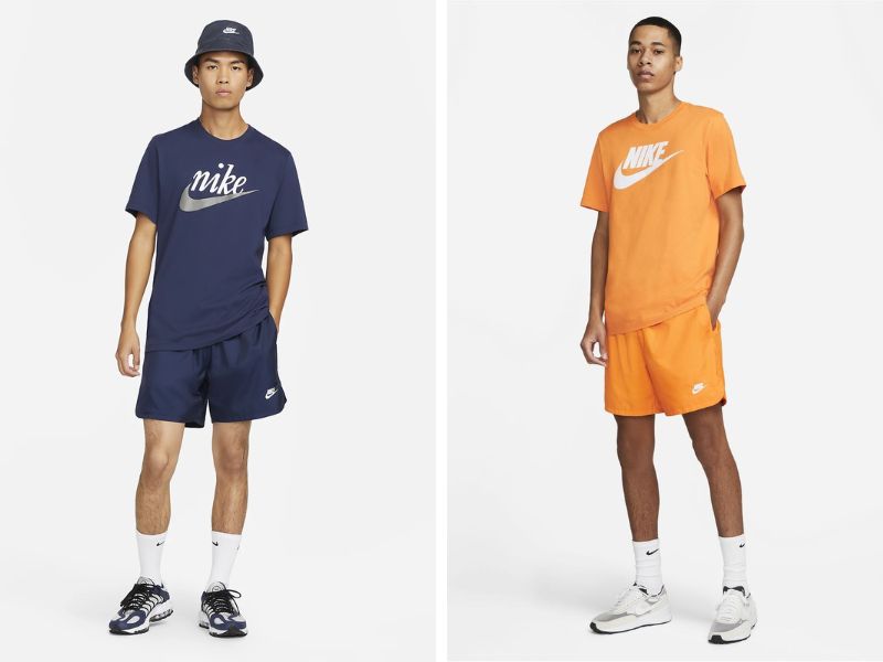 Bộ đồ thể thao mùa hè mang thương hiệu Nike