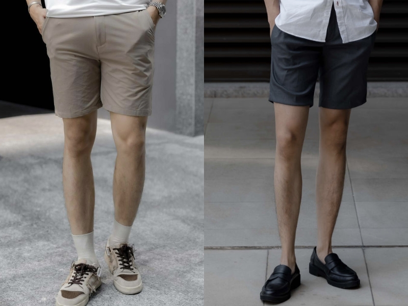 Quần Short SlimFit Kaki BGG Some How