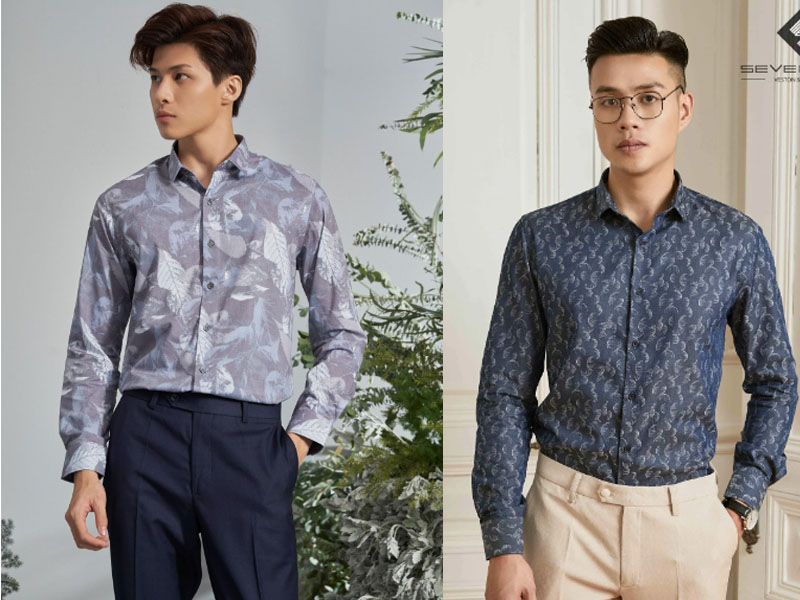 Seven Uomo là shop áo sơ mi nam họa tiết đáng thử nhờ mẫu mã độc đáo và giá thành hợp lý