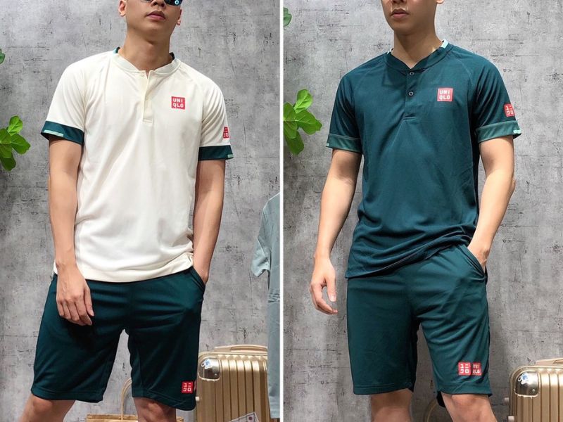 Bộ quần áo thể thao nam bóng đá Uniqlo