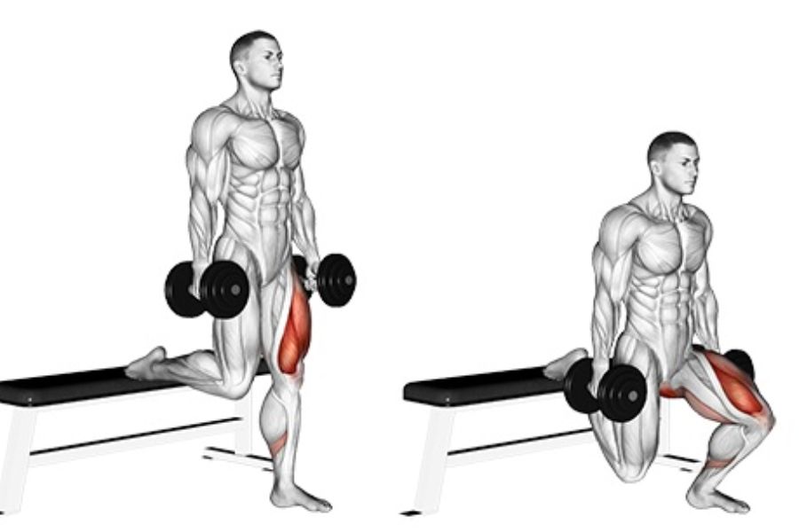 Cách sửa quần jean bị chật bụng bằng cách tập squat