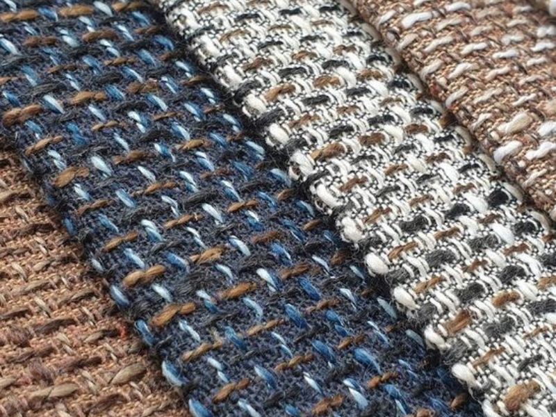Vải dạ tweed là loại vải được dệt từ sợi len nguyên chất 