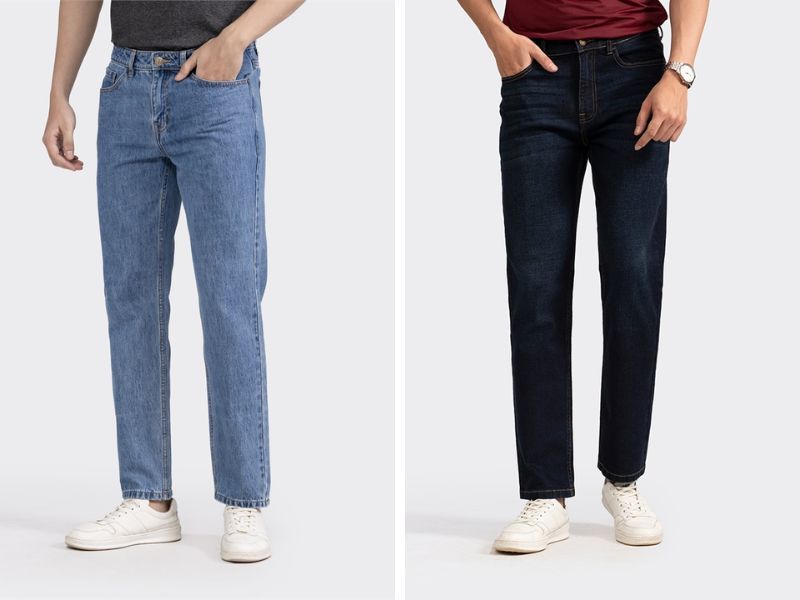 Mẫu quần baggy jeans của cửa hàng Aristino