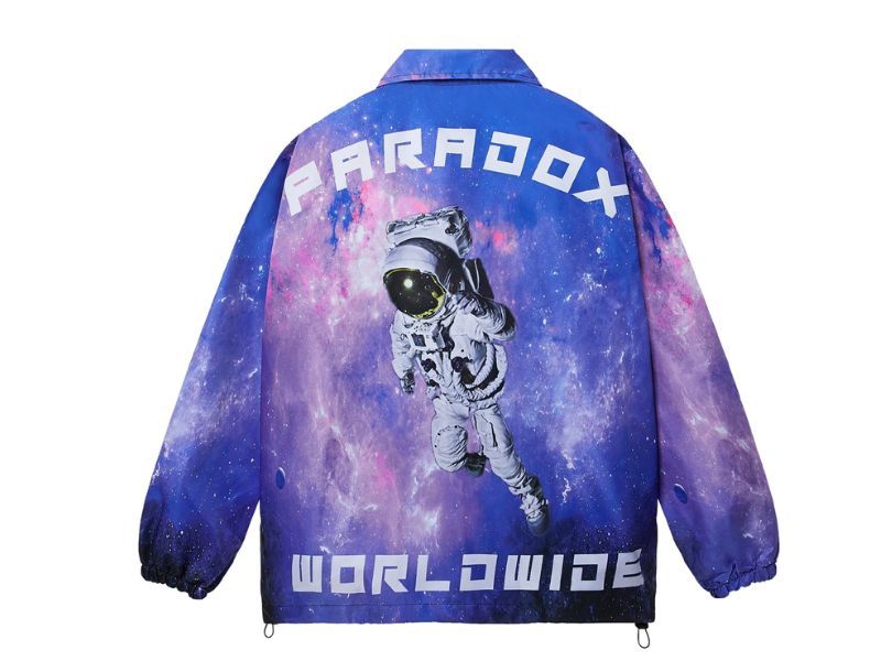 Áo khoác dù giá rẻ Paradox Explorer Over-Printed Jacket