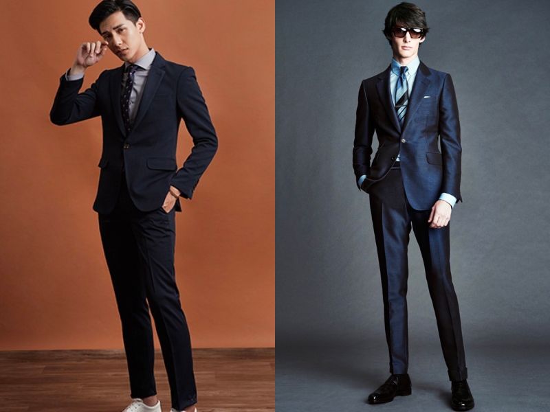 Một bộ suit lịch lãm là sự kết hợp hoàn hảo cho thời trang nam gầy khi diện trong những hoàn cảnh sang trọng, đẳng cấp