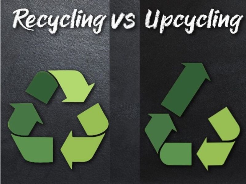 Phân biệt xu hướng Recycling và Upcycling