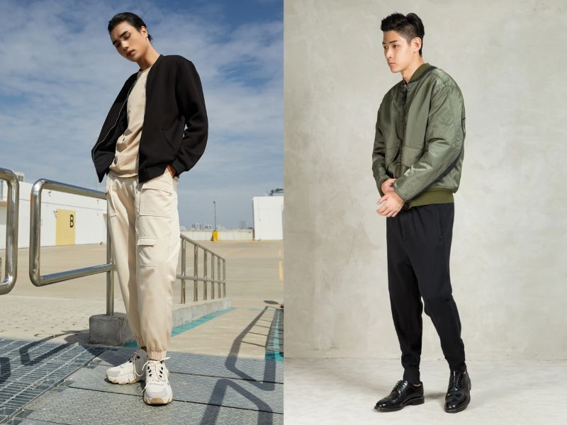 Nét thể thao cổ điển với áo track jacket