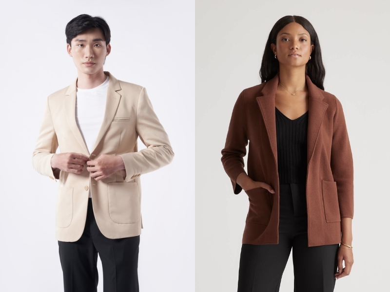 Vải may áo blazer Cotton