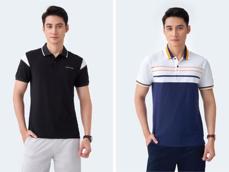 Ứng dụng vải cotton tici làm áo polo và áo thun