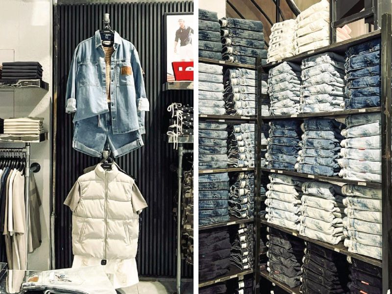 Shop áo jean nam Đà Nẵng đa dạng mẫu mã