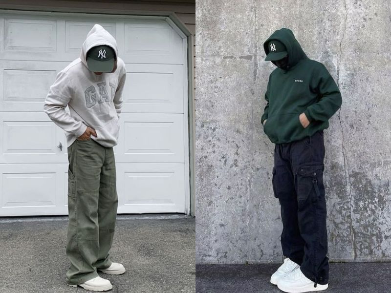 11 Cách Phối Đồ Với Áo Hoodie Nam Form Rộng Thời Trang Nhất