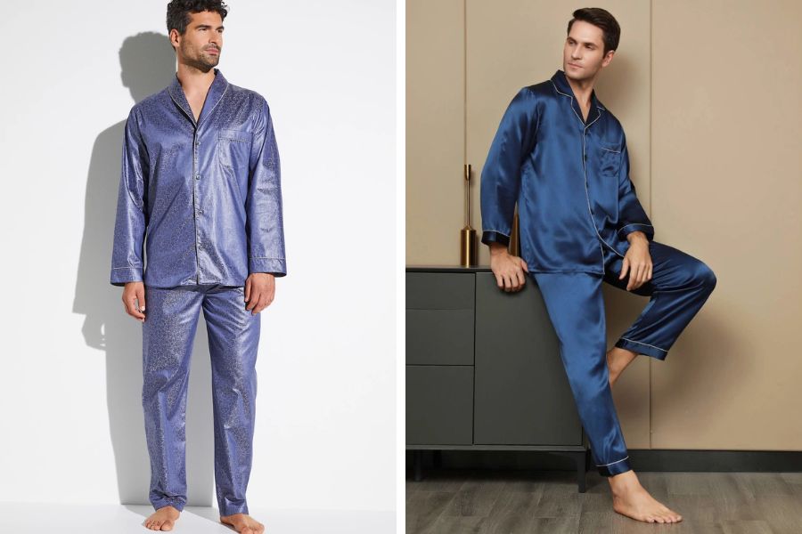 Bộ pijama dài cho mùa thu đông