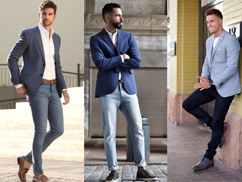 10 tips phối đồ với quần jean ôm nam TÔN DÁNG và thời trang