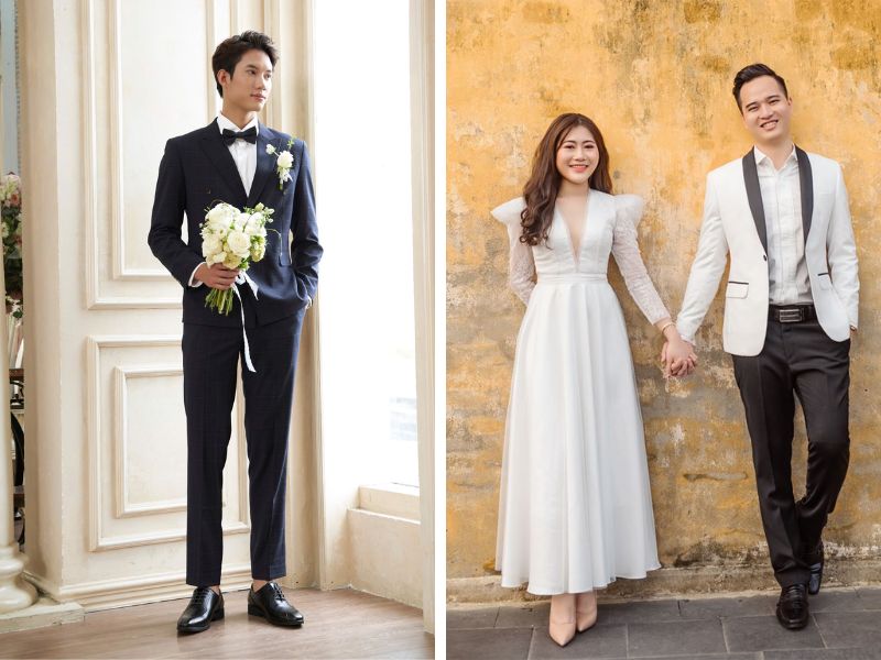 Áo vest chú rể đẹp lịch lãm chuẩn form mùa cưới 2019 2020