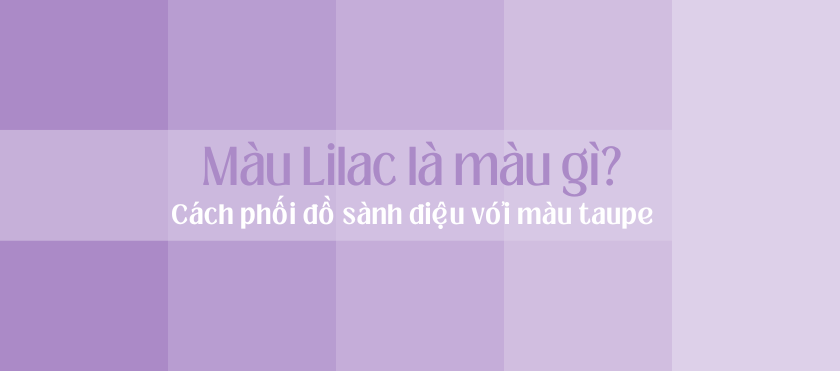 Thời Trang Thể Thao Và Phụ Kiện Màu Lilac