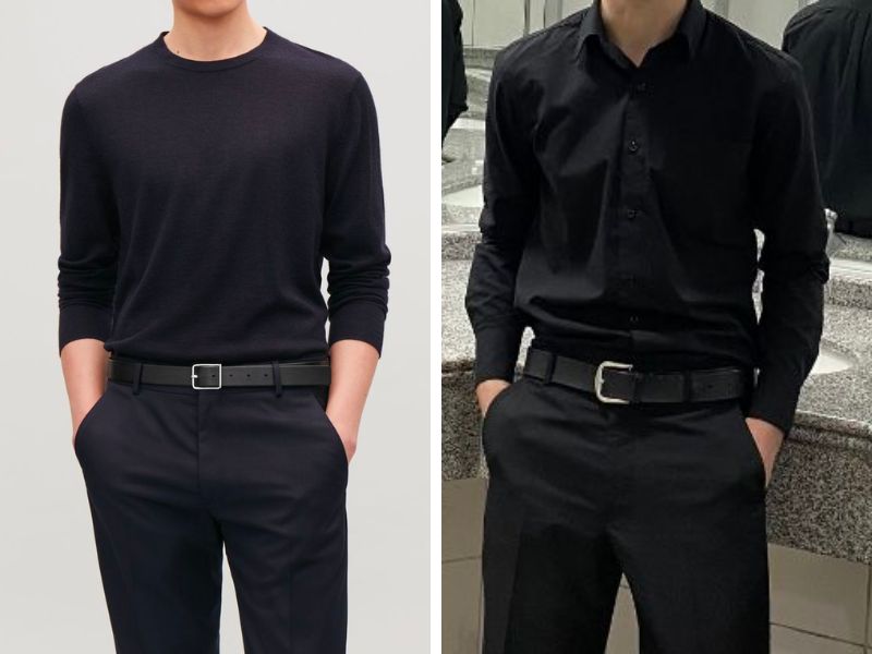 Cách Phối Thắt Lưng Nam Với Quần Âu Đẹp Và Lịch Lãm Cho Quý Ông 5S Fashion  - 5SFASHION