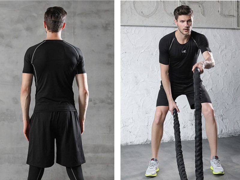 ĐỒ TẬP GYM NAM MÙA ĐÔNG CHẤT LIỆU GIỮ NHIỆT PHÙ HỢP THỜI TIẾT LẠNH